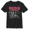 Henry Tiger Stranger Things Stranger Fade - T-Shirt Print - Black