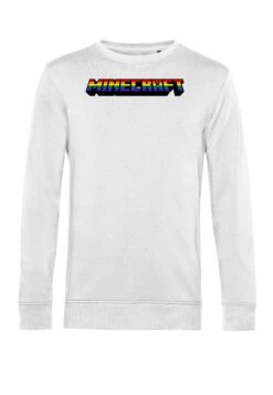 Henry Tiger Minecraft Mc Rainbow Logo - Sweater - White -Henry Tiger a87b044e8f5c44979224186d912f632b