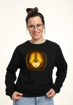 Henry Tiger Avatar: The Last Airbender Aang-O-Lantern - Sweater - Black