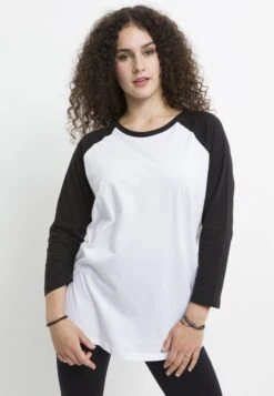 Henry Tiger Classic 3/4 Sleeve - Longsleeve - White Black -Henry Tiger a9563a1f21154781a91e00769ed5aee8