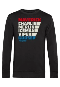 Henry Tiger Top Gun Wing List - Sweater - Black -Henry Tiger aa17555f636b4345a650f7bd15183202