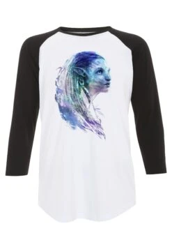 Henry Tiger Avatar 2 Neytiri - Longsleeve - White Black -Henry Tiger ab0a47c19a1e4346b8891bac790f1ccf