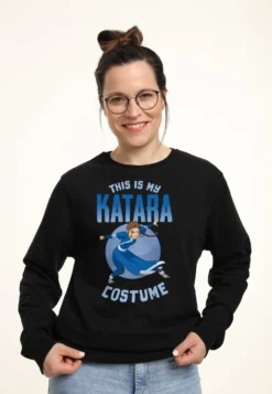 Henry Tiger Avatar: The Last Airbender Katara Costume - Sweater - Black