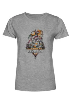 Henry Tiger The Lion King Lion Sphere - T-Shirt Print - Heather Grey -Henry Tiger aca723f832b04881901b12d6f99cad95