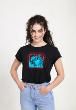 Henry Tiger Stranger Things Group Shot - T-Shirt Print - Black 6 Henry Tiger Stranger Things Group Shot - T-Shirt Print - Black -Henry Tiger acd4611f31e74e9f88a4ef326ecff941