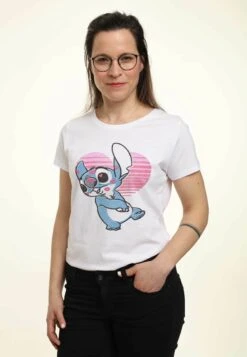 Henry Tiger Lilo & Stitch Kissy Faced - T-Shirt Print - White 8 Henry Tiger Lilo & Stitch Kissy Faced - T-Shirt Print - White -Henry Tiger ad1ff9898d2947b6bffd64020909b198