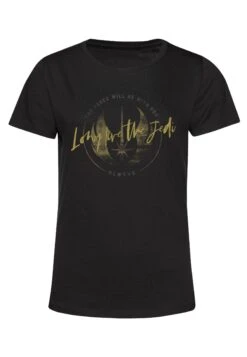 Henry Tiger Obi-Wan Long Live Jedi Crest - T-Shirt Print - Black -Henry Tiger aea1651d394947778aeeb89c7aea7f7f