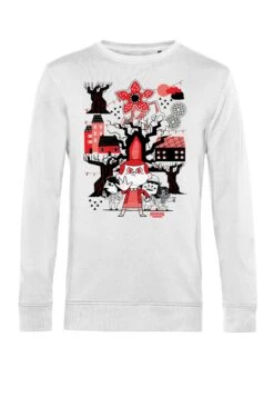 Henry Tiger Stranger Things Red Black - Sweater - White -Henry Tiger b05650dd54344d6d8f93966a2f543117