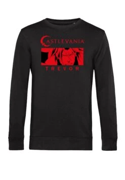 Henry Tiger Castlevania Trevor Red - Sweater - Black