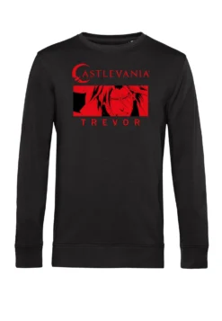 Henry Tiger Castlevania Trevor Red - Sweater - Black