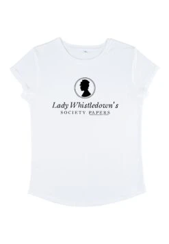 Henry Tiger Bridgerton Society Papers - T-Shirt Print - White -Henry Tiger b1709e3bcb9b406c857175c9d938f697