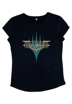 Henry Tiger Magic The Gathering Newcapenna Logo - T-Shirt Print - Navy Blue -Henry Tiger b26de72eae364dfdb369ff0c7fc960a6