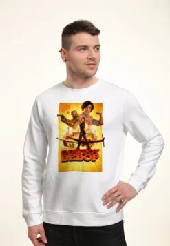 Henry Tiger Cowboy Bebop Bebop Poster - Sweater - White -Henry Tiger b2a881434f6744969c74df5b6ad45d56