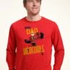 Henry Tiger Incredibles This Dad - Sweater - Red