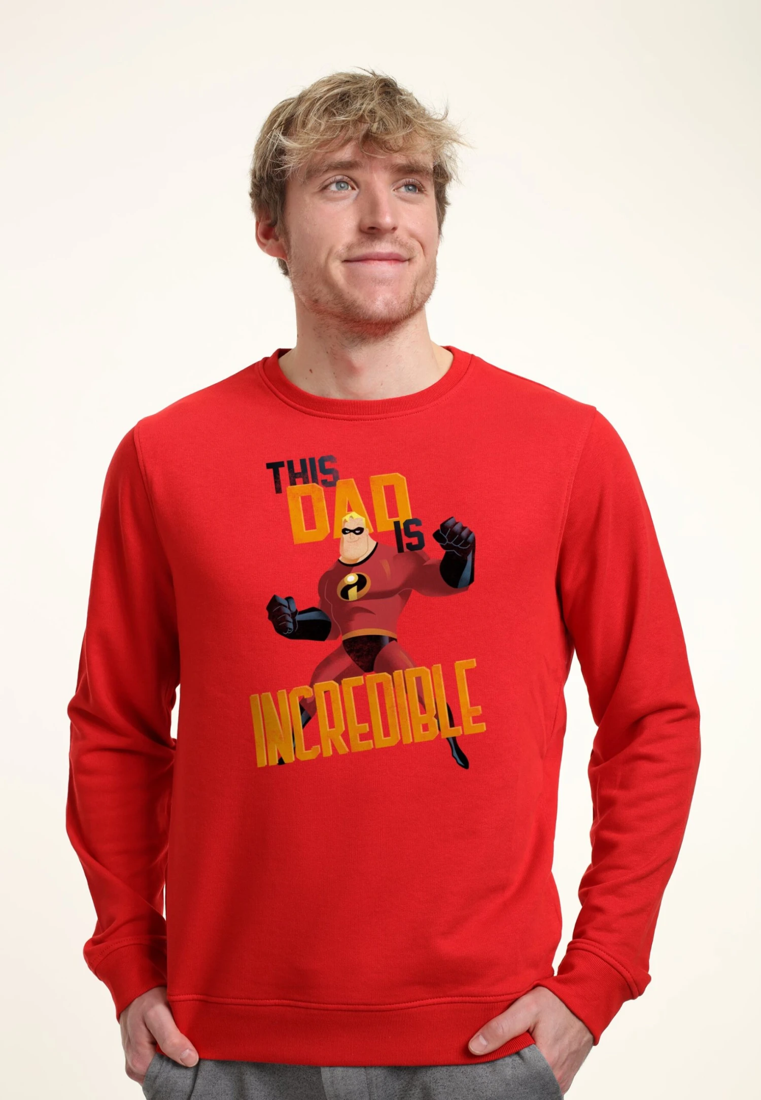 Henry Tiger Incredibles This Dad - Sweater - Red 1 Henry Tiger Incredibles This Dad - Sweater - Red