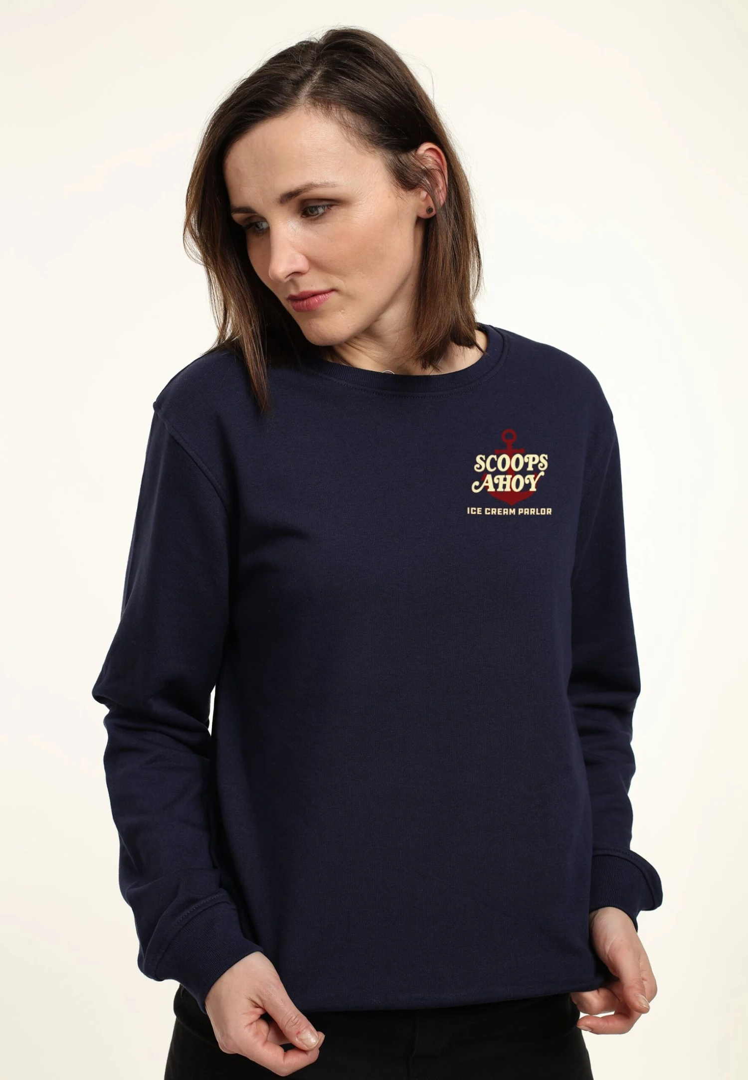 Henry Tiger Stranger Things Ahoy Ahoy - Sweater - Navy Blue 3 Henry Tiger Stranger Things Ahoy Ahoy - Sweater - Navy Blue - Image 3