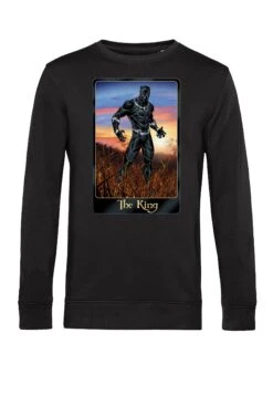 Henry Tiger Avengers Classic Panther King - Sweater - Black -Henry Tiger bab8fe3d20a646bf8c81c6f9af3a5482