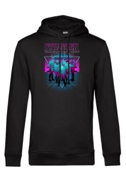 Henry Tiger Stranger Things Neonn Group - Hoodie - Black