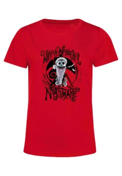 Henry Tiger Nightmare Before Christmas Santa Jack - T-Shirt Print - Red -Henry Tiger bd4952955af4437e85b098f4930b687f scaled