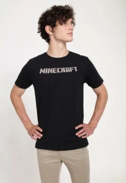 Henry Tiger Minecraft Logo - T-Shirt Print - Black -Henry Tiger bec967f56b714a12a3dd8d6d705ebdc3