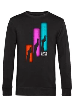 Henry Tiger Cowboy Bebop Gun Panels - Sweater - Black -Henry Tiger bf4f1e44cf1a48b4aa802470a59a0435