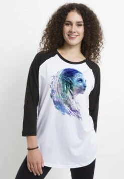 Henry Tiger Avatar 2 Neytiri - Longsleeve - White Black -Henry Tiger c65cb8318a244a3aa37c5305e6c13bee