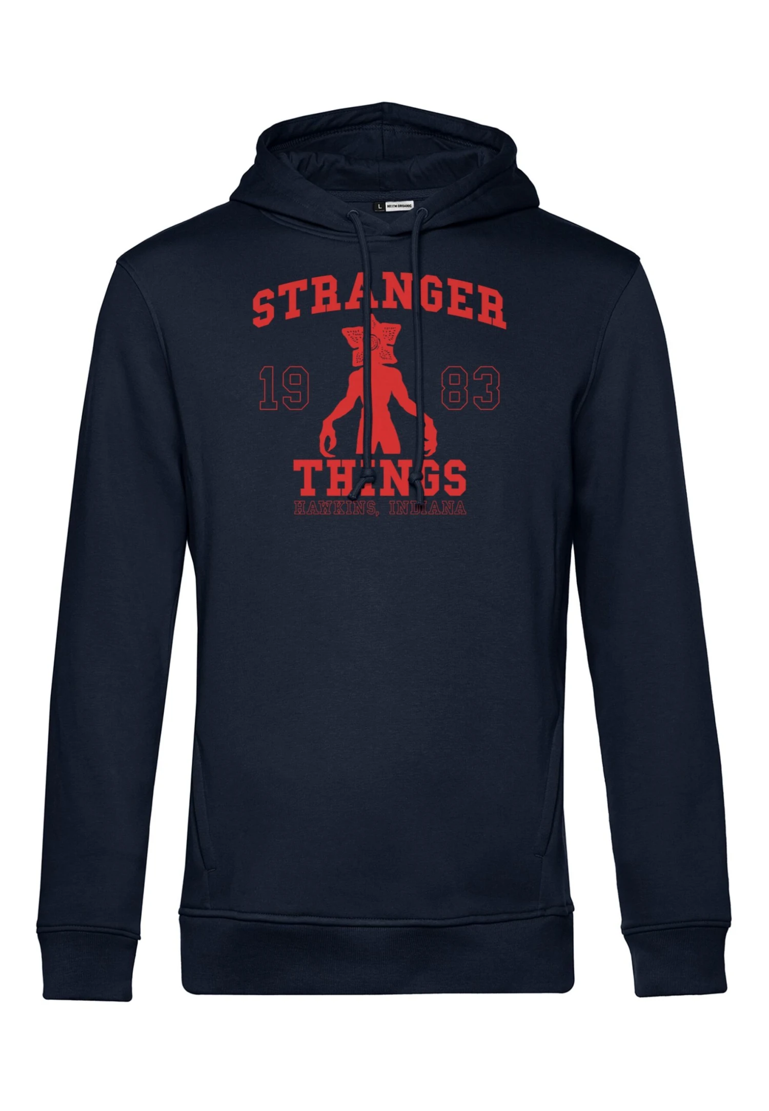 Henry Tiger Stranger Things St Collegiate - Hoodie - Navy Blue 4 Henry Tiger Stranger Things St Collegiate - Hoodie - Navy Blue - Image 4