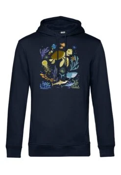 Henry Tiger Finding Nemo Sea Scene - Hoodie - Navy Blue -Henry Tiger c77fbd5ac1ee4ca5b75bfefbd2448f96