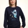 Henry Tiger Avatar 2 Half Face - Sweater - Navy Blue