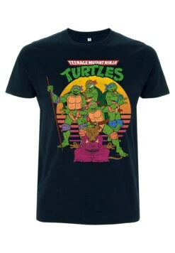 Henry Tiger Teenage Mutant Ninja Turtles The Team - T-Shirt Print - Navy Blue -Henry Tiger cb827b2ba1a344deb1d556d968322fe8