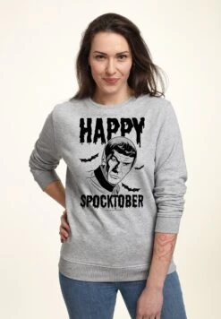 Henry Tiger Star Trek Spocktober Two - Sweater - Heather Grey