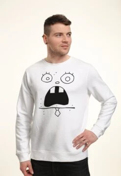 Henry Tiger Spongebob Squarepants Doodlebob Face Tee - Sweater - White -Henry Tiger cc96c34dd07b4e8da26f5192f8347e48
