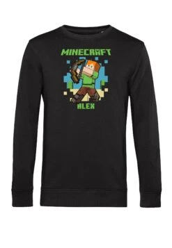 Henry Tiger Minecraft Sniper - Sweater - Black -Henry Tiger cf1b02077b144812bedc8659496aecb7