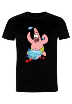 Henry Tiger Spongebob Squarepants Wrapper Patrick - T-Shirt Print - Black 7 Henry Tiger Spongebob Squarepants Wrapper Patrick - T-Shirt Print - Black -Henry Tiger cfbc0f0b8d6345b1856b7dc0a4da44eb