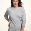 Henry Tiger Organic Crewneck - Sweater - Heather Grey