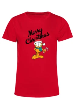Henry Tiger Garfield Christmas - T-Shirt Print - Red -Henry Tiger cfe26d8f4bc14521b6ff5adf43251a90 scaled
