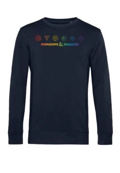 Henry Tiger Dungeons & Dragons Rainbow Dice - Sweater - Navy Blue -Henry Tiger d0eaaadf1b664ff98455befe02832cef