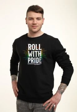 Henry Tiger Dungeons & Dragons Roll With Pride - Sweater - Black -Henry Tiger d1487f8a782f4e0c914e6866f6c2a1c2