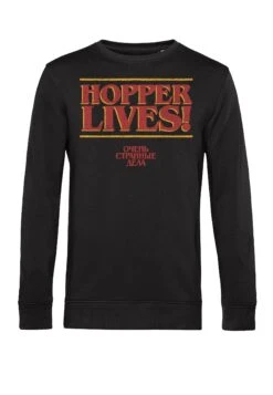 Henry Tiger Hopper Stranger Things - Sweater - Black -Henry Tiger d1b452030a2b48a7846b935878d62c6f