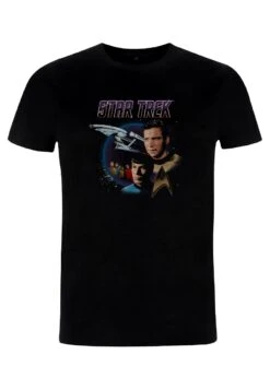 Henry Tiger Star Trek Vintage Poster - T-Shirt Print - Black -Henry Tiger d37b64ea89e74f6fb1e709ebed4f403a