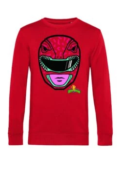Henry Tiger Power Rangers Big Face Red - Sweater - Red -Henry Tiger d399ca2cada24e829bca047c8c15d45a