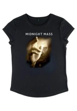 Henry Tiger Midnight Mass Father Big Face - T-Shirt Print - Black -Henry Tiger d448740edba846bc9240880cd89f25bc