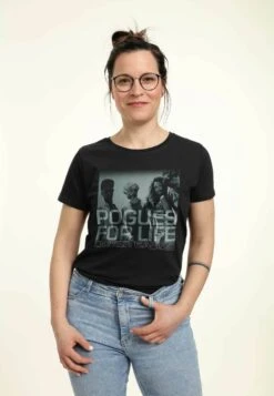 Henry Tiger Outer Banks Pogues For Life - T-Shirt Print - Black -Henry Tiger d84dda3866644b9d88c2489a61a891d2