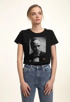 Henry Tiger The Godfather Corleone Rose - T-Shirt Print - Black -Henry Tiger d88bbc22472a4375b7bf69e23f63bc98
