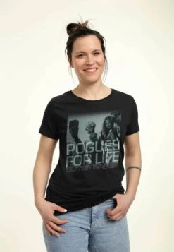 Henry Tiger Outer Banks Pogues For Life - T-Shirt Print - Black -Henry Tiger da92c5e6196e463ab7fa390b69a4dfff