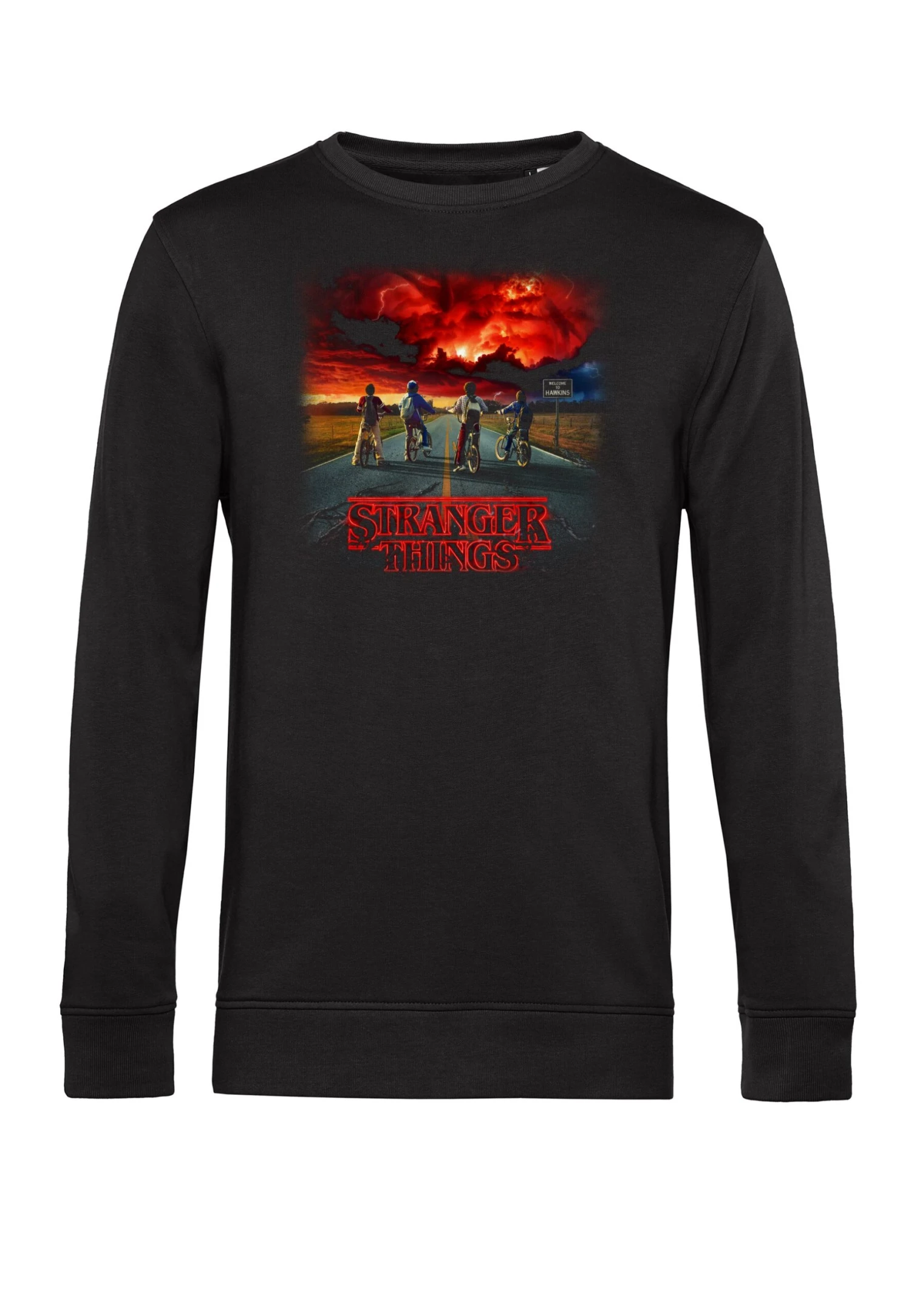 Henry Tiger Stranger Things Where It Began - Sweater - Black 4 Henry Tiger Stranger Things Where It Began - Sweater - Black - Image 4