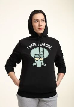 Henry Tiger Spongebob Squarepants Hate Everyone - Hoodie - Black 7 Henry Tiger Spongebob Squarepants Hate Everyone - Hoodie - Black -Henry Tiger dc71e29b9da6438194a3495275db8ba3