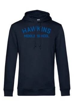 Henry Tiger Stranger Things Hawkins Mid School - Hoodie - Navy Blue 8 Henry Tiger Stranger Things Hawkins Mid School - Hoodie - Navy Blue -Henry Tiger df95b6b92b7049feb5489bc71bbeb1ec