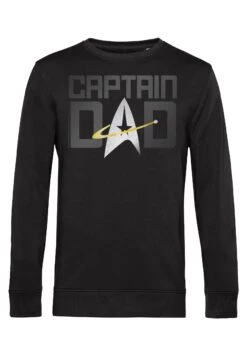 Henry Tiger Star Trek The Next Generation Captain Dad - Sweater - Black -Henry Tiger e1e8fc70d170454bb8af7f00201eec20