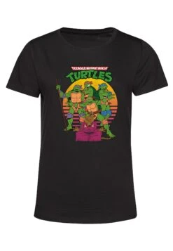 Henry Tiger Teenage Mutant Ninja Turtles The Team - T-Shirt Print - Black -Henry Tiger e20b46dc131a475182caa6791b339c93